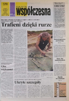 Gazeta Wsp&oacute;łczesna 1998, nr 85