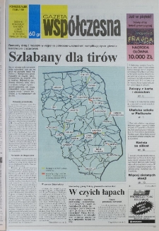 Gazeta Wsp&oacute;łczesna 1998, nr 89