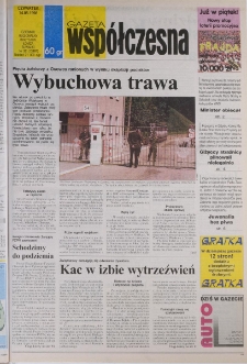 Gazeta Wsp&oacute;łczesna 1998, nr 92