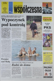 Gazeta Wsp&oacute;łczesna 1998, nr 105