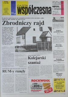 Gazeta Wsp&oacute;łczesna 1998, nr 115