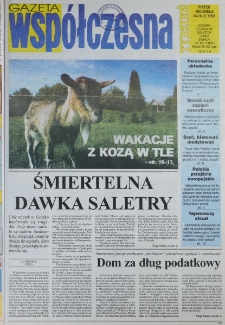 Gazeta Wsp&oacute;łczesna 1998, nr 142