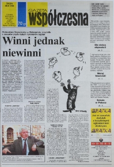 Gazeta Wsp&oacute;łczesna 1998, nr 145