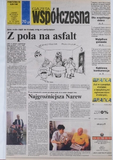 Gazeta Wsp&oacute;łczesna 1998, nr 148