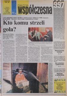 Gazeta Wsp&oacute;łczesna 1998, nr 151