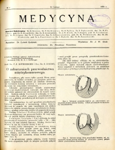 Medycyna 1934 R.8 nr 4