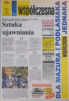 Gazeta Wsp&oacute;łczesna 1998, nr 160