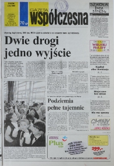 Gazeta Wsp&oacute;łczesna 1998, nr 170