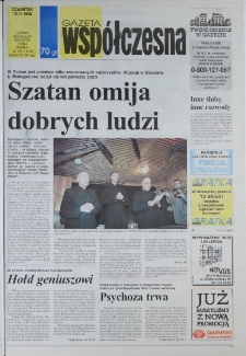 Gazeta Wsp&oacute;łczesna 1998, nr 220