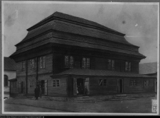 Jedwabne, fotokopia zdjęcia synagogi