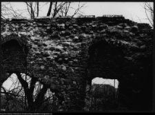 Gołdap, fragment muru kościoła gotyckiego