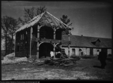 Kalin&oacute;wka Kościelna, lamus drewniany