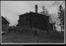 Kalin&oacute;wka Kościelna, lamus drewniany (po pożarze w 1953 r.)