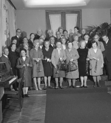 Uroczystość odznaczenia nauczycieli tajnego nauczania, zdjęcie grupowe