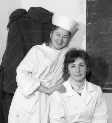 "Biała niedziela", pielęgniarki pozujące do zdjęcia