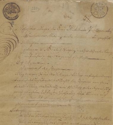 Wyrok Nowo wschodniej Pruskiej Regencji w Białymstoku w sprawie między właścicielką Ciechanowca Katarzyną Jabłonowską a mieszczanami- posiadaczami nieruchomości w Starym i Nowym Ciechanowcu