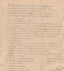 Tłumaczenie rosyjskie wyroku Nowo wschodniej Pruskiej regencji w Białymstoku z 14 sierpnia 1798r. w sprawie między Katarzyną Jabłonowską a mieszczanami Ciechanowca