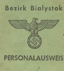 Personalausweis Ireny Treblińskiej