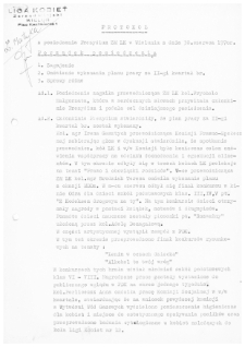 Protok&oacute;ł z posiedzenia Prezydium ZM LK w Wieluniu z dnia 30 czerwca 1970 r.