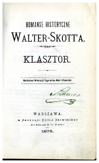Klasztor
