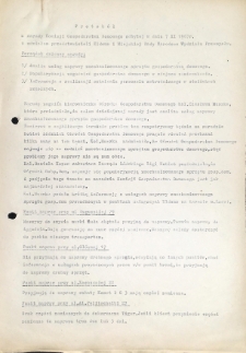 Protok&oacute;ł z narady Komisji Gospodarstwa Domowego odbytej w dniu 7 listopada 1967 r. z udziałem przedstawicieli Eldomu i Miejskiej Rady Narodowej Wydziału Przemysłu