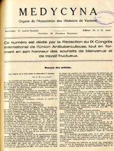 Medycyna 1934 R.8 nr 16
