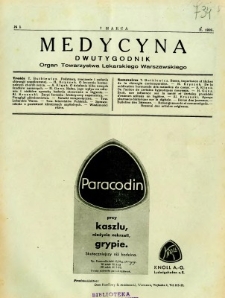 Medycyna 1935 R.9 nr 5