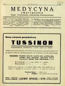 Medycyna 1937 R. 11 nr 6