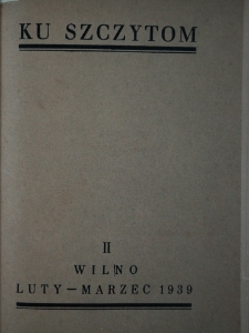 Ku Szczytom 1939, R. 2, z.2