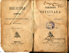 Pamiętnik oryginała. T.1