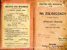 Na zgliszczach : powieść wiejska