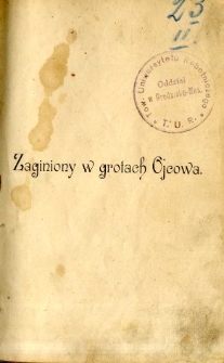 Zaginiony w grotach Ojcowa