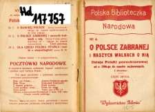O Polsce zabranej i naszych walkach o nią : dzieje Polski porozbiorowej od r. 1795-go do czasów najnowszych. Cz. 2