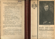 Kr&oacute;l Boleści : nauki o Męce Pańskiej