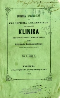 Klinika 1867 T.1 z.1