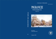 Pogranicze : studia społeczne. T. 15
