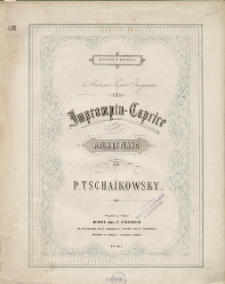 Impromptu-Caprice : pour le piano