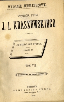 Powieść bez tytułu. Cz. 2