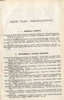 Gazeta Lekarska 1875 R.9 : spis treści tomu XVIII