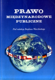 Prawo międzynarodowe publiczne : podręcznik dla studentów prawniczych studiów zaocznych