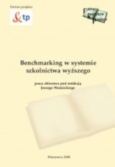 Benchmarking w systemie szkolnictwa wyższego
