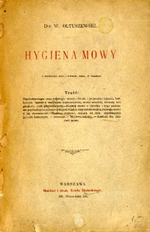 Higiena mowy