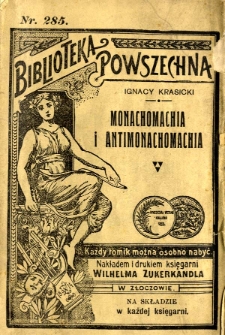 Monachomachia i Antimonachomachia