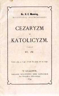 Cezaryzm a katolicyzm