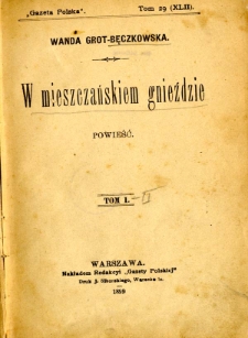 W mieszczańskim gnieździe