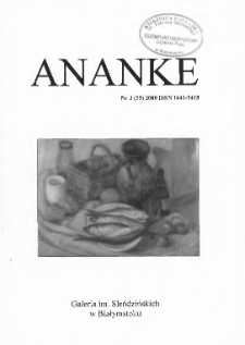 Ananke : [biuletyn Galerii im. Sleńdzińskich] 2008, nr 3