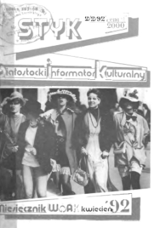 Styk : białostocki informator kulturalny 1992, nr 2