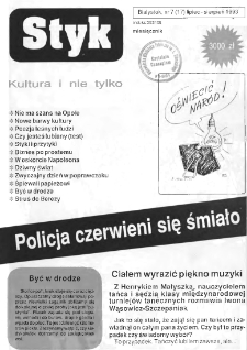 Styk : białostocki informator kulturalny 1993, nr 7