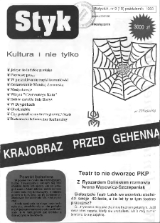 Styk : białostocki informator kulturalny 1993, nr 9
