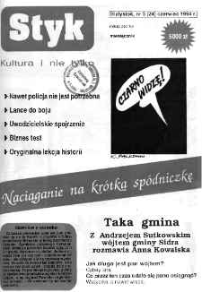 Styk : białostocki informator kulturalny 1994, nr 3